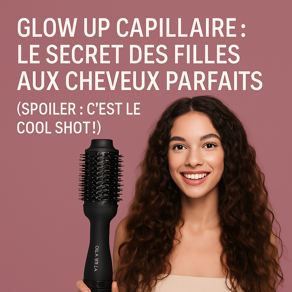 Glow Up Capillaire : Le Secret des Filles aux Cheveux Parfaits (Spoiler : C’est le Cool Shot !)