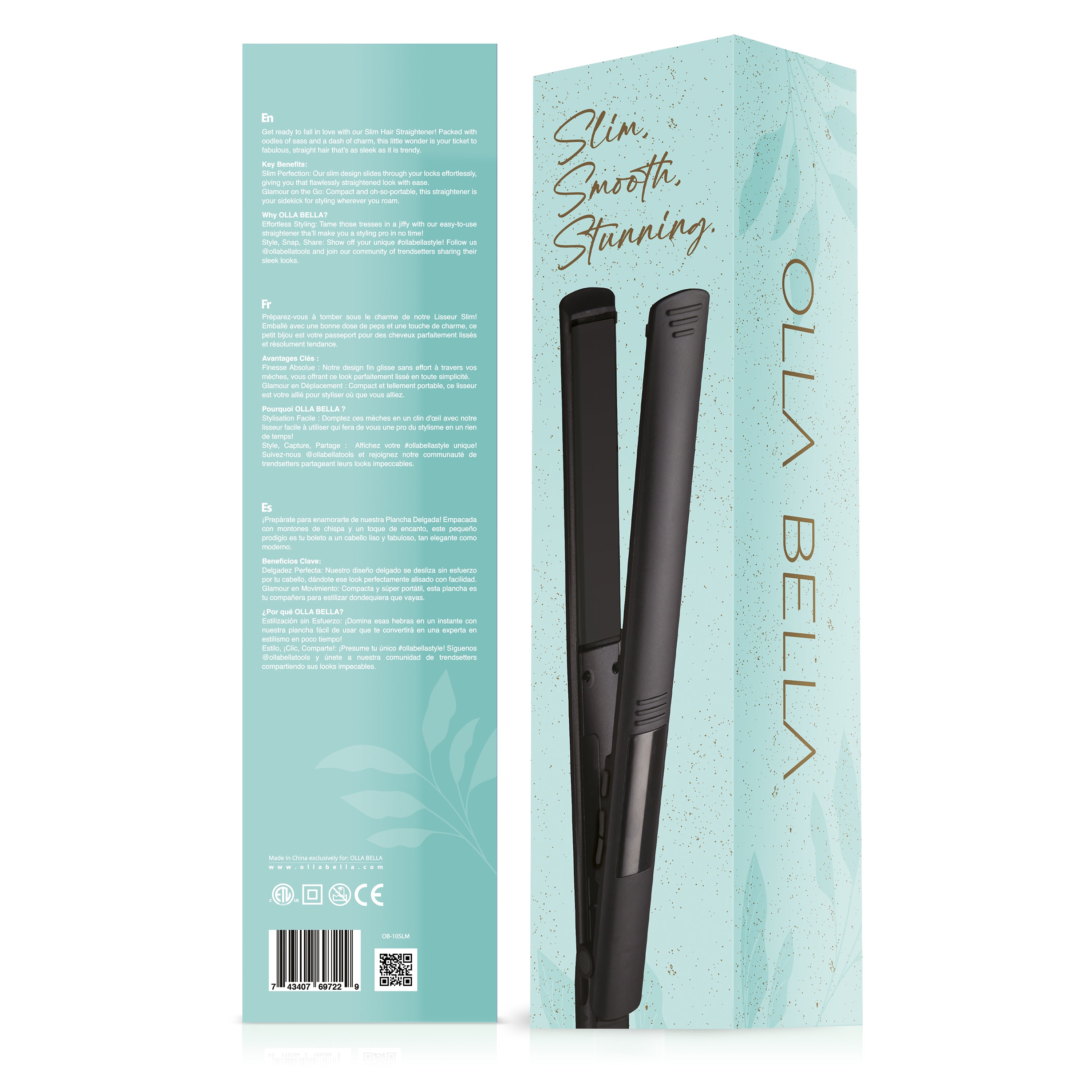 Slim Hair Straightener