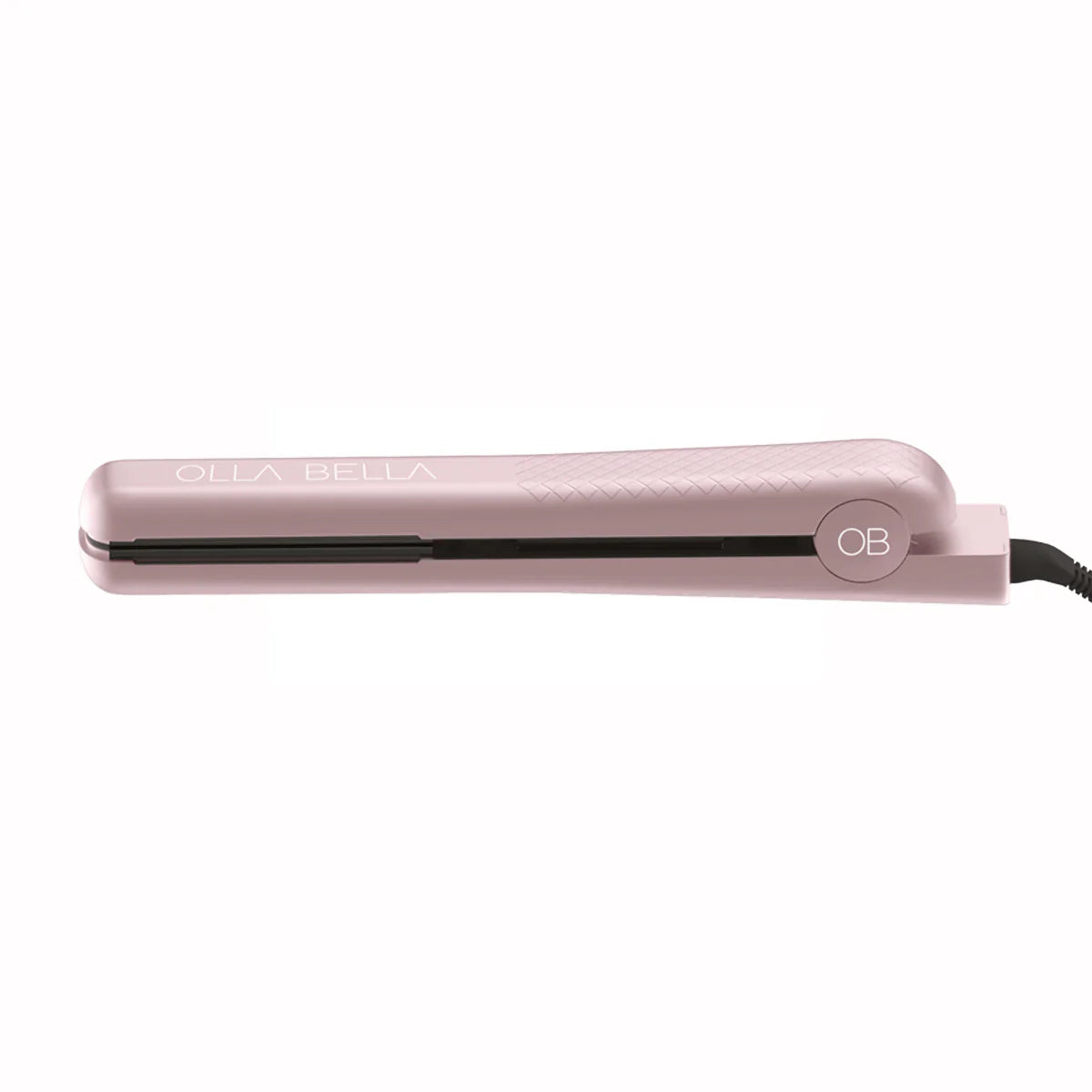 Olla Bella 1.25" Ceramic Hair Straightener - OB-125BPM - Blush Pink Metallic