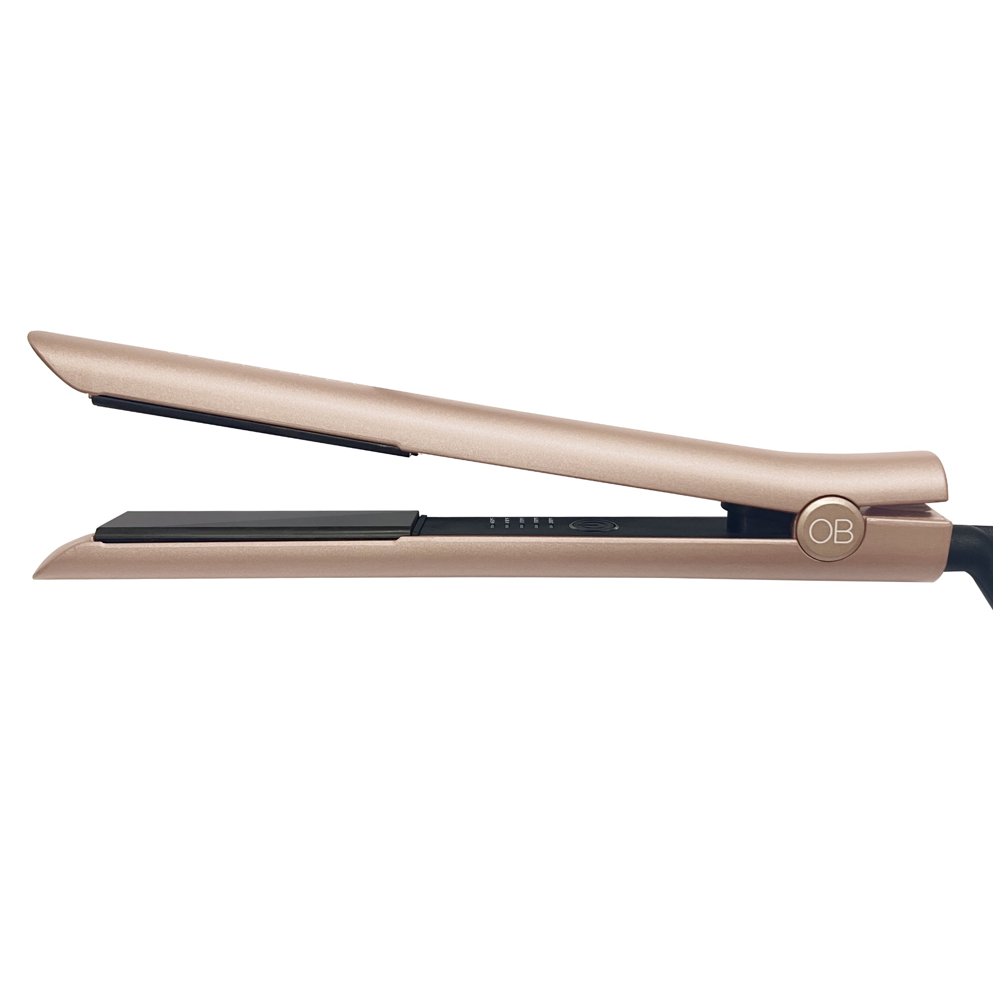Olla Bella 1.25" Ceramic Hair Straightener Salon Collection - Nude: OB-125NU