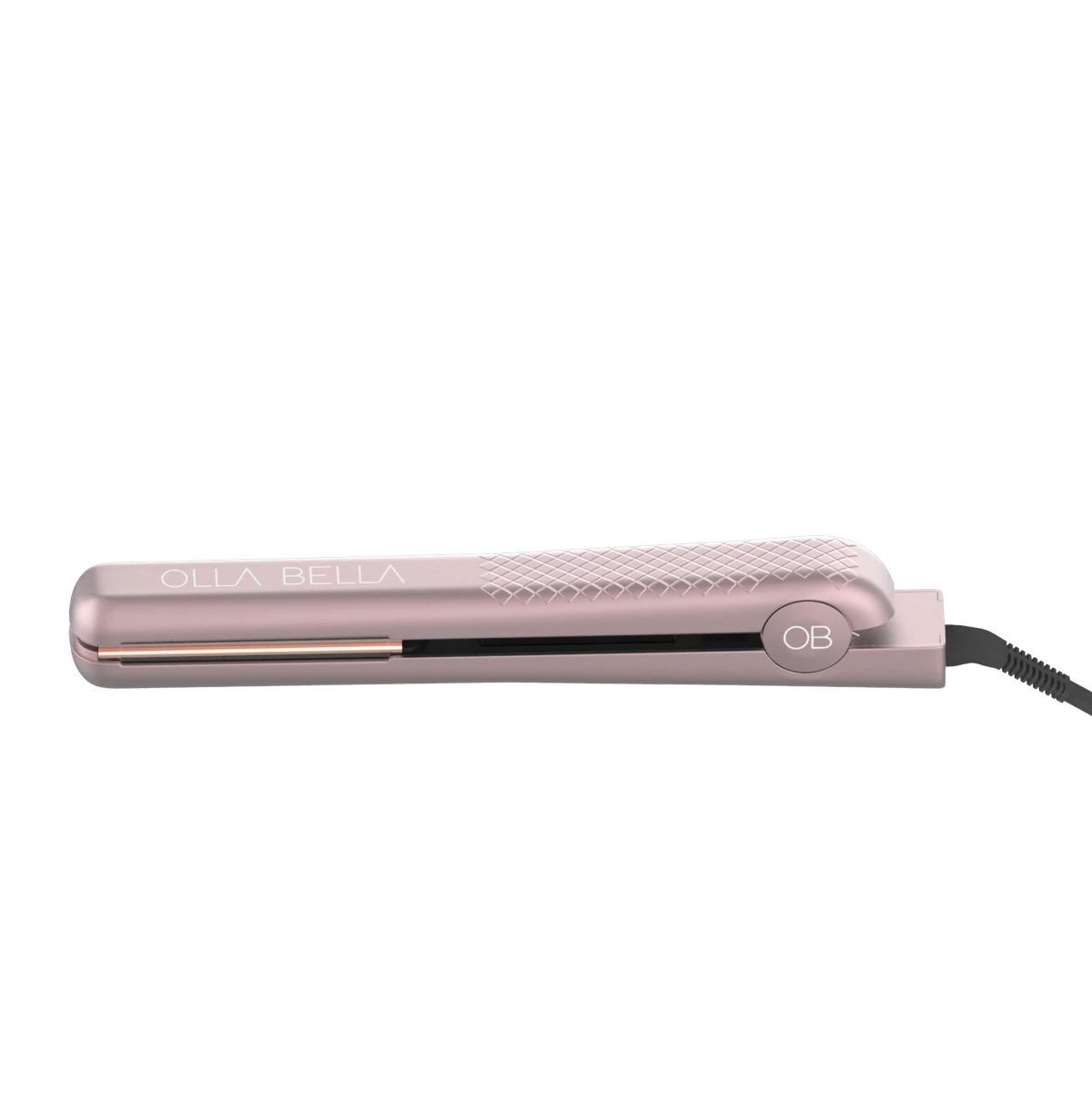 Rose Gold Titanium Floating plates Signature Hair Straightener Nude Pink