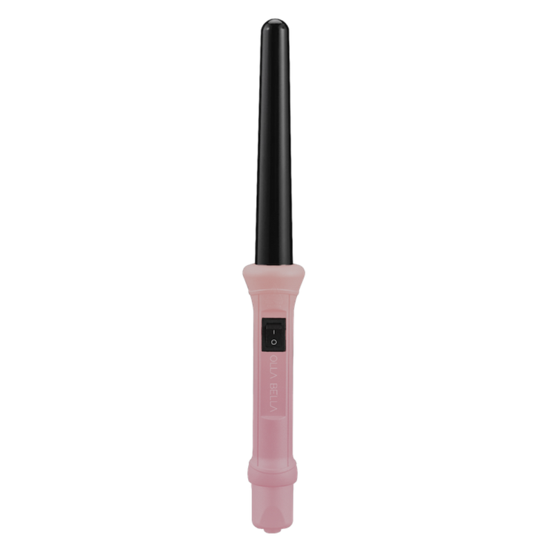 Pro Curl Ceramic Wand Effortless Waves Curls Pink