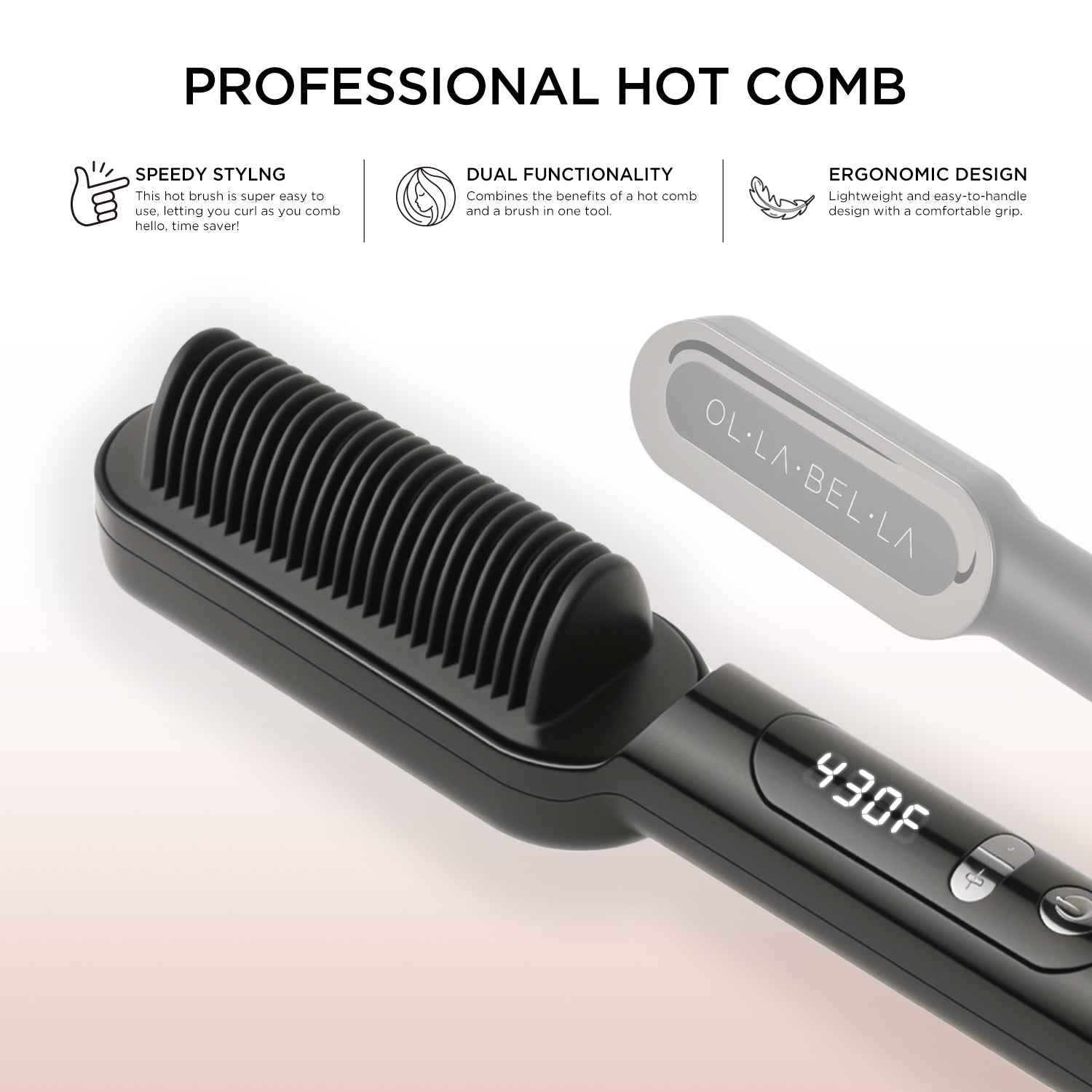 Heated Straightening Brush