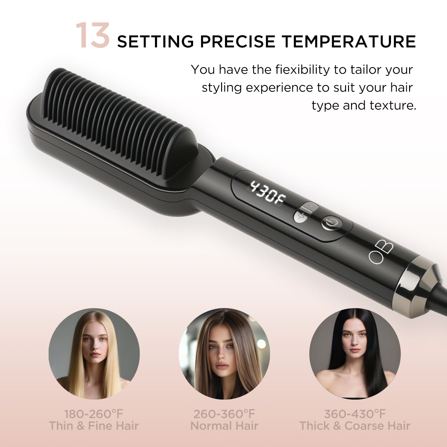 Heated Straightening Brush