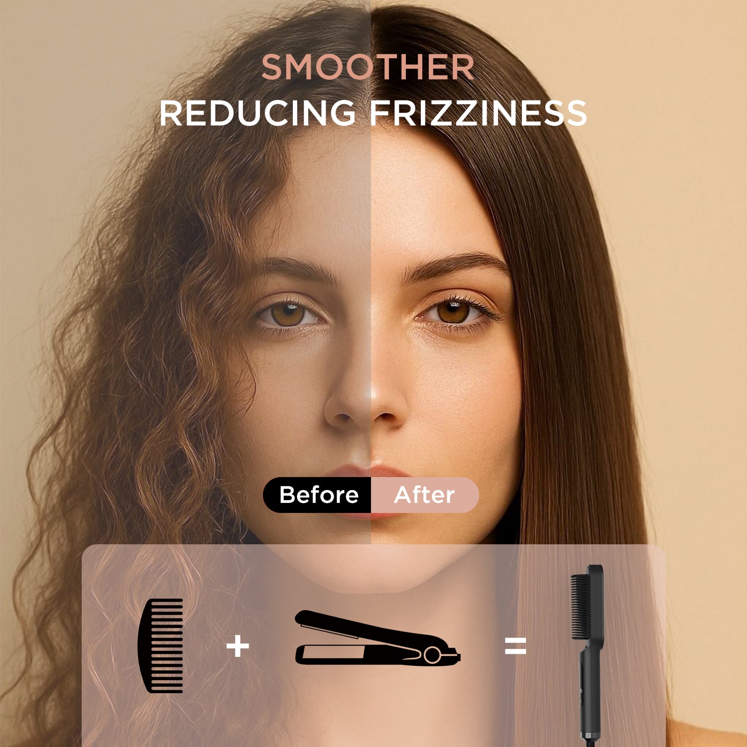 Heated Straightening Brush