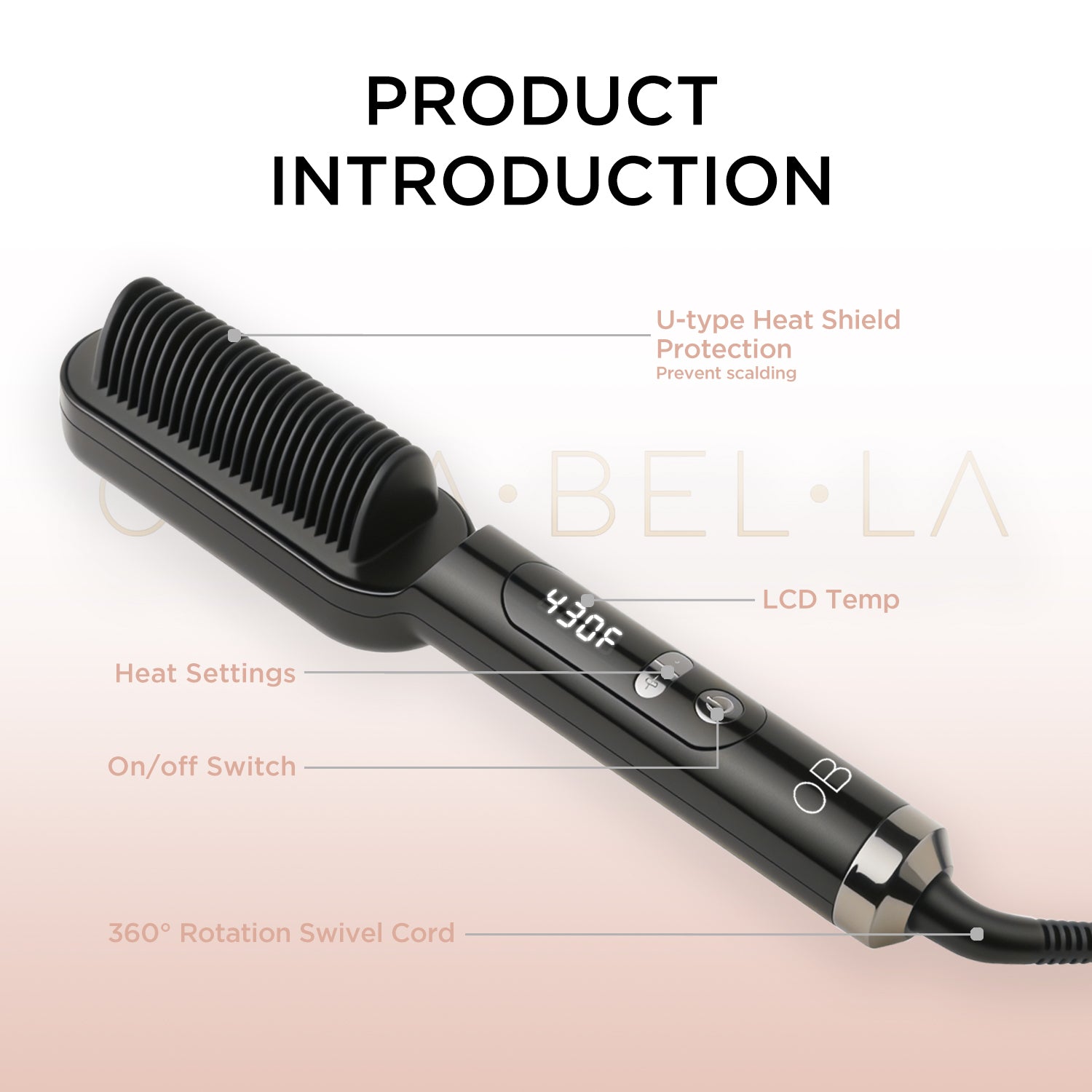 Heated Straightening Brush