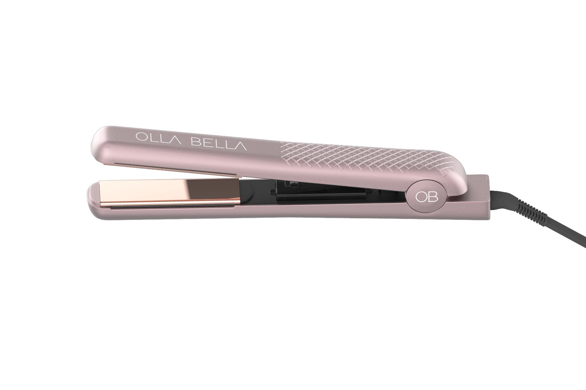 Rose Gold Titanium Plates Hair Straightener