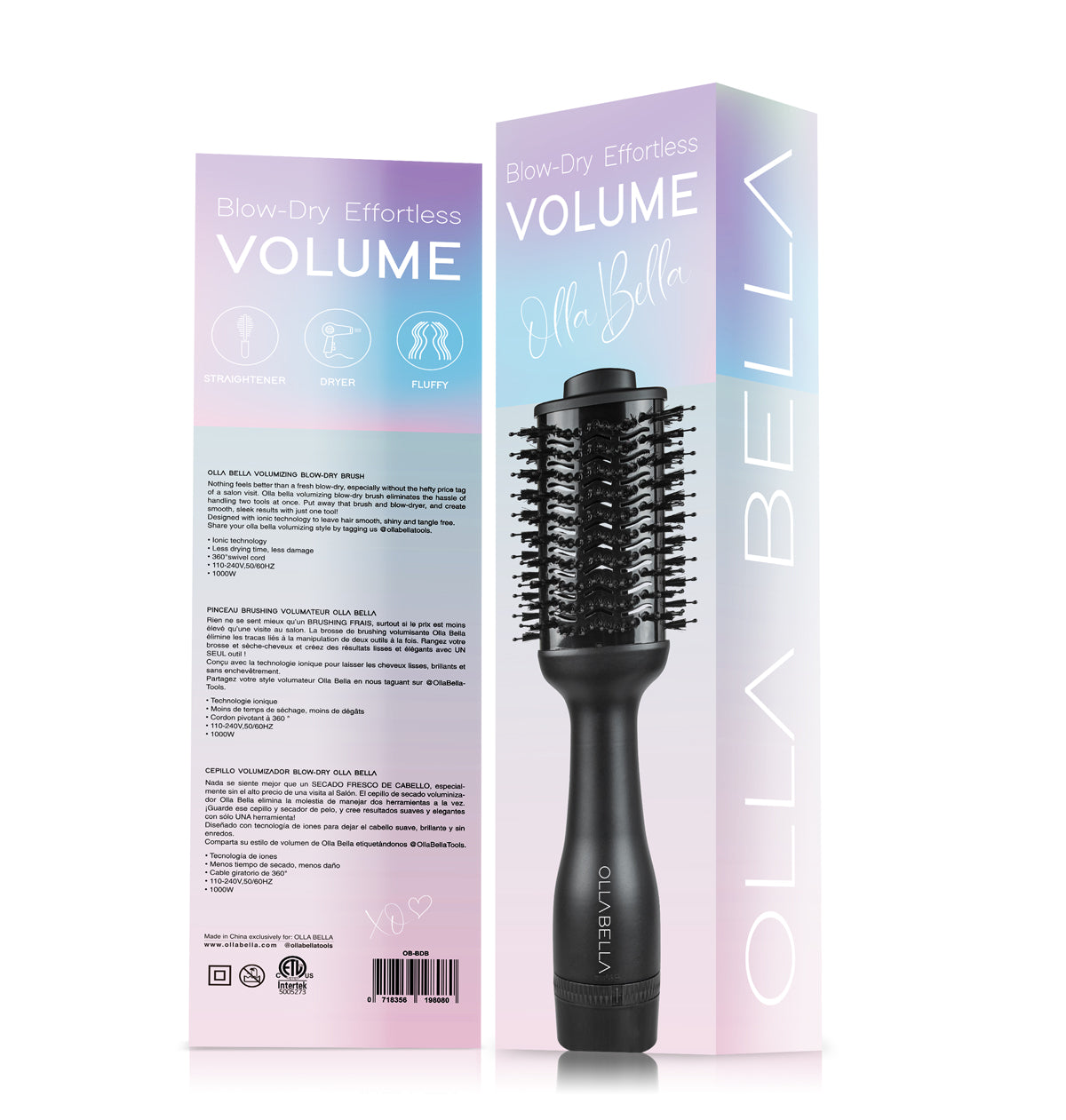 Volumizing Hair Brush Blow Dryer – Dry, Style, and Lift